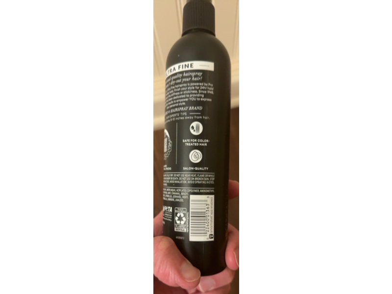 Tresemme Ultra Fine Hair Spray,Hold 3, 10 fl oz/295 mL
