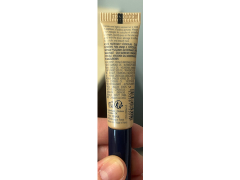 L'Occitane En Provence Nourishing Nail & Cuticle Oil, 30% Shea Oil, 0.25 fl oz/7.5 mL