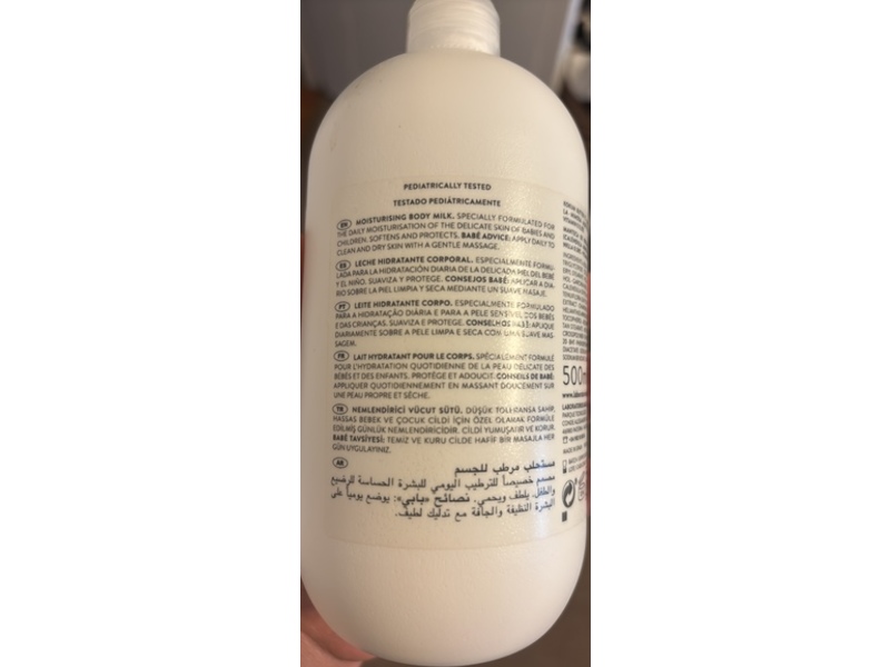 Laboratorios Babe Pediatric Moisturising Body Milk, 17 fl oz/500 mL