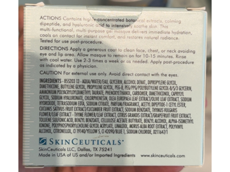 Skinceuticals Intensive Calming Botanical Phyto Corrective Masque, 2 fl oz/60 mL