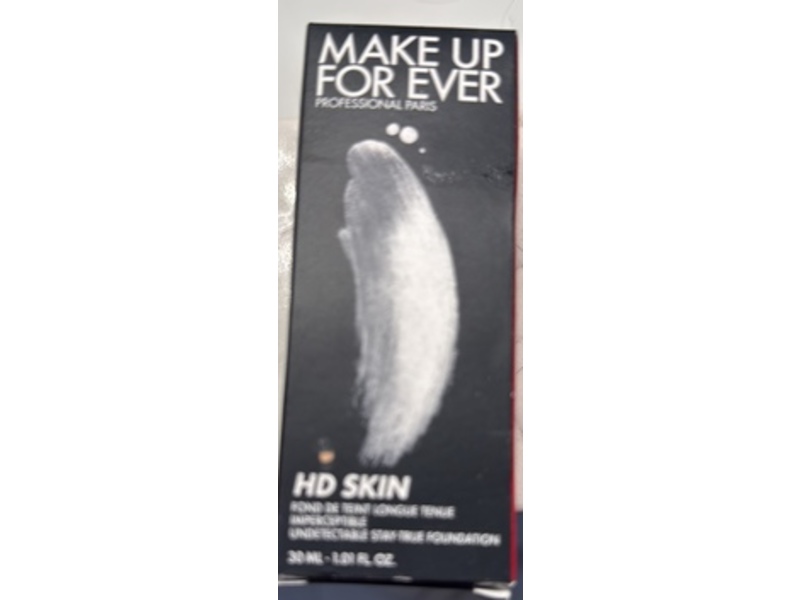 Make Up Forever HD Skin Undetectable Stay-True Foundation, Cool Ivory, 1.01 fl oz/30 mL