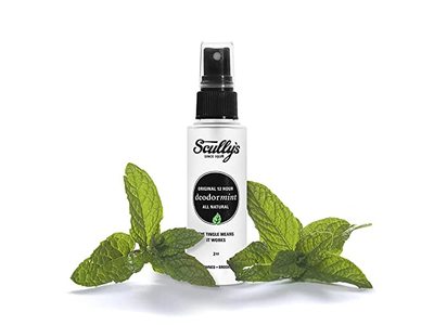 Scullys Original 12 Hour Deodorant, Mint, 2 fl oz/55 mL