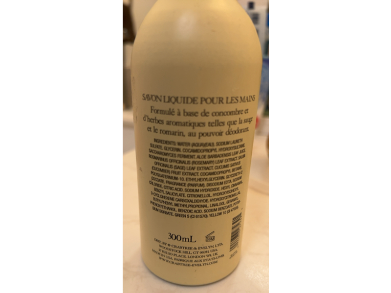 Crabtree & Evelyn Gardener's Hand Soap, 10.1 fl oz/100 mL