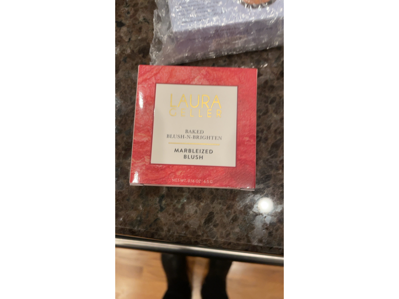 Laura Geller Baked Blush Brighten, Starfish Island Natural Finish, 0.16 oz/4.5 g