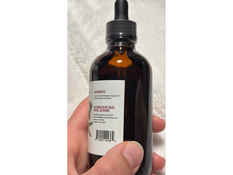 Kate Blanc Jojoba Oil, Certified Organic, 4 fl oz/120 mL
