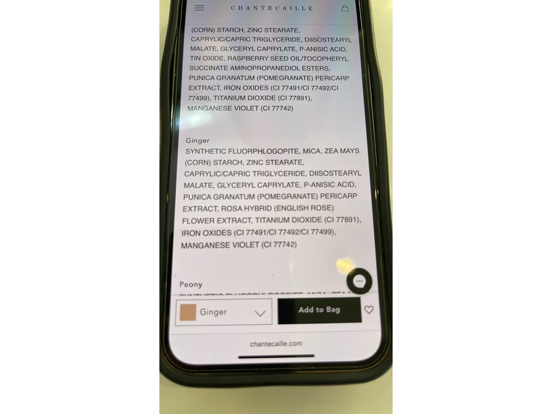 Chantecaille Eye Shade Refill, Ginger, 0.8 oz/2.5 g