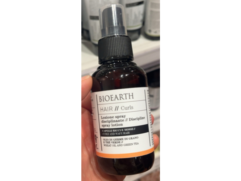 Bioearth Hair Curls Discipline Spray Lotion, 100 mL