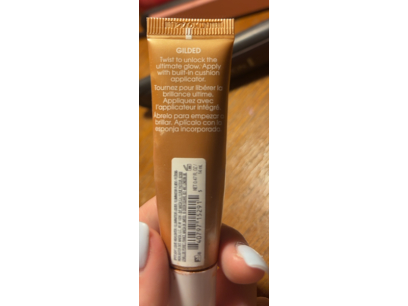 Flower Beauty Spotlight Liquid Highlighter, Gilded, 0.47 fl oz/14 mL