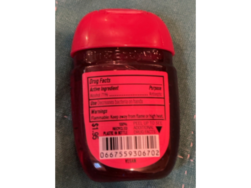 Bath & Body Works Anti-Bacterial Hand Gel, Pumpkin Apple, 1 fl oz/29 mL