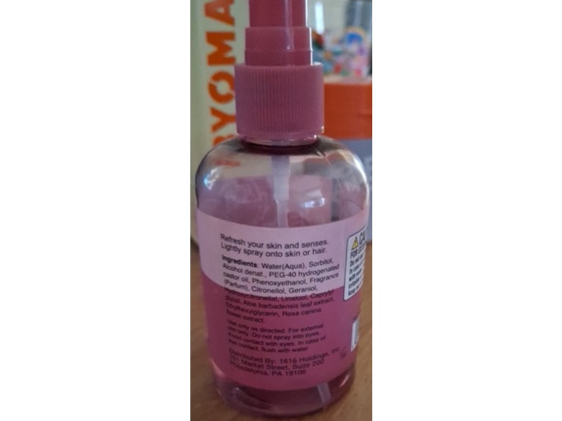 Refresh Facial Mist, Aloe & Rosewater, 3.99 fl oz/118 mL