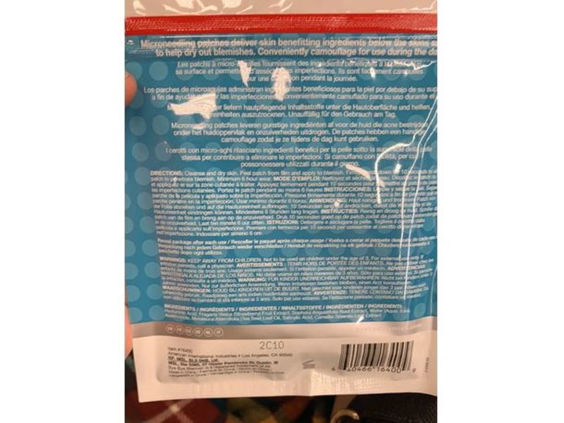 Bye Bye Blemish Microneedling Blemish Patches, 9 Count