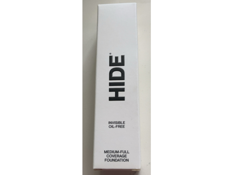 Hide Invisible Oil - Free Medium - Full Coverage Foundation, 1 fl oz/30 mL