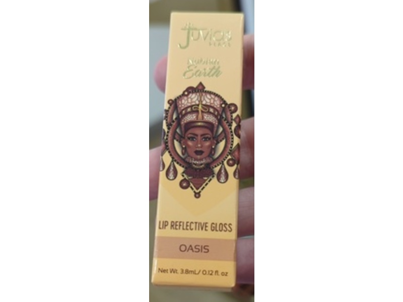 Juvia's Place Nubian Earth Lip Reflective Gloss, Oasis, 0.12 fl oz/3.8 mL
