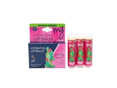 Mad Gab's MG Signature Sunscreen Lip Balm, SPF 15, Prickly Pear, 0.15 oz/4.25 g, Pack Of 3