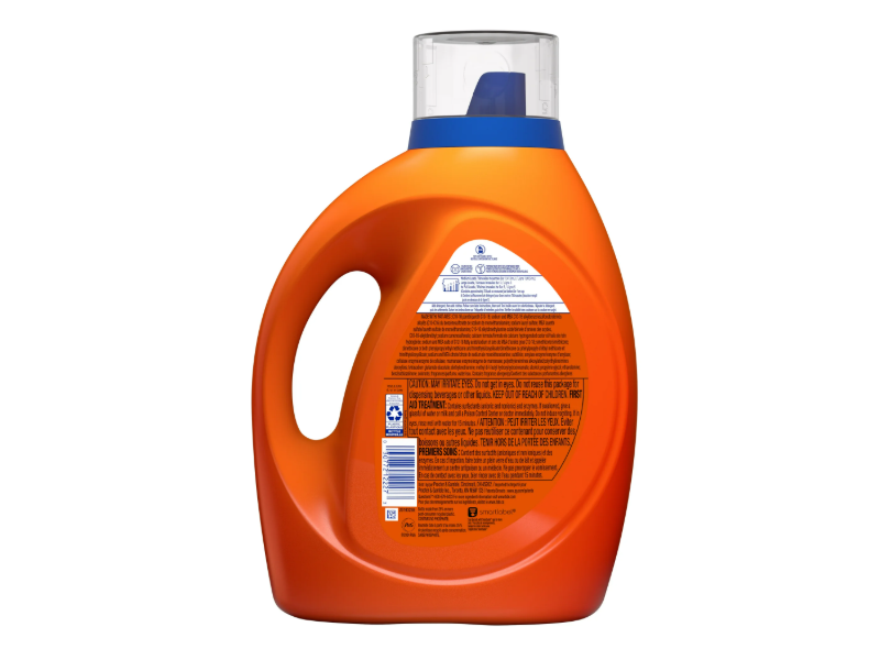 Tide Ultra Oxi Liquid Laundry Detergent, 74 Loads, 105 fl oz/3.1 L