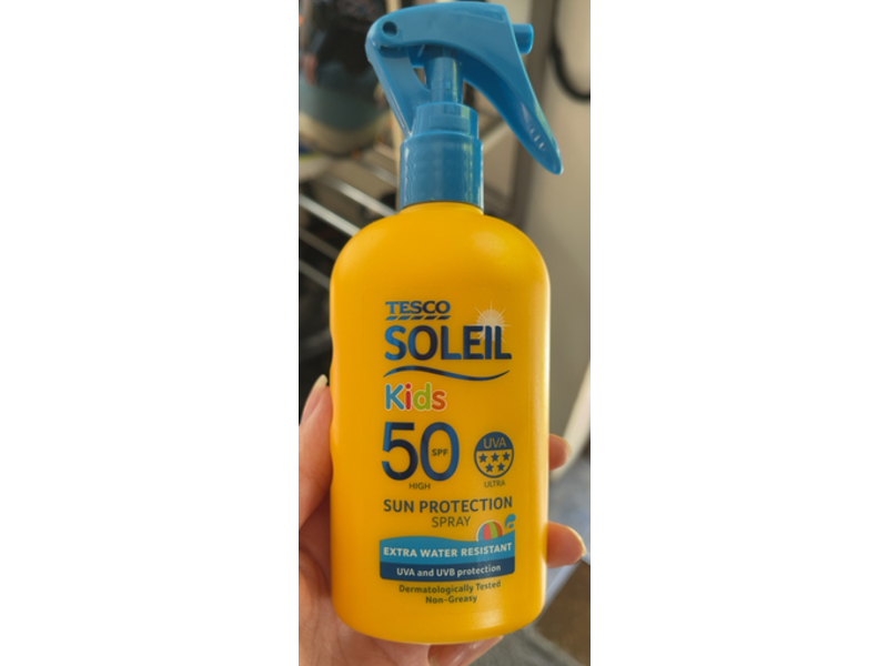 Tesco Soleil Kids Sun Protection Spray, SPF 50, 200 mL