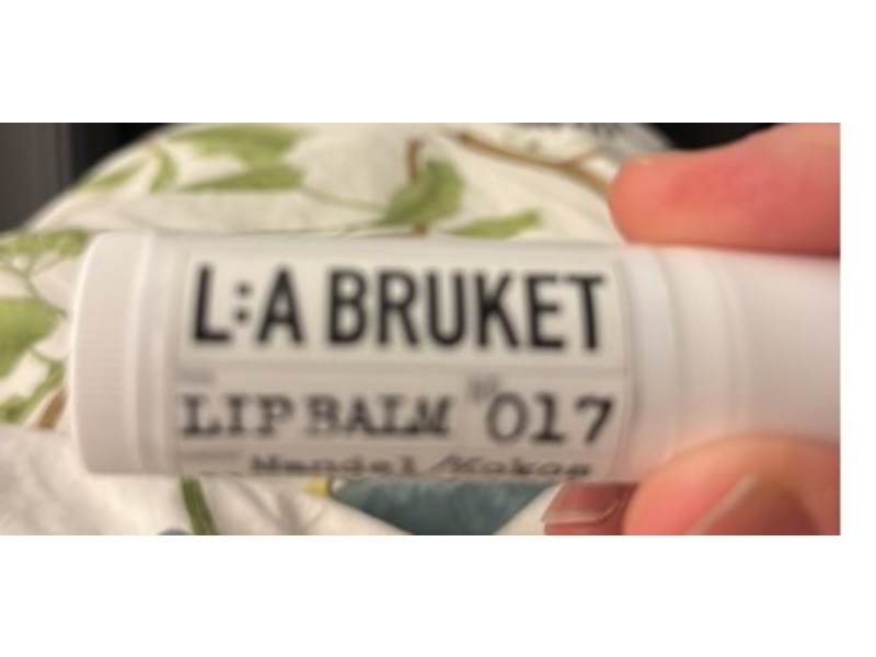 L:A Bruket Lip Balm 017, Almond/Coconut, 0.49 oz/14 g
