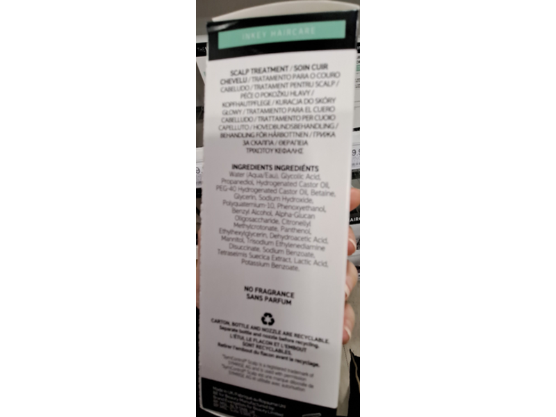 The Inkey List Glycolic Acid Exfoliating Scalp Scrub, 5 fl oz/150 mL