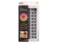 Kiss Impress Press-On Falsies Self Adhesive Eyelashes Refill, Curly, 30 Count - Image 2