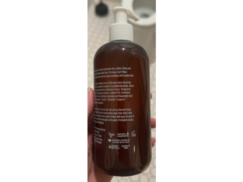 Terra Beauty Bars Super Curl + Shampoo, 12 oz/354 mL