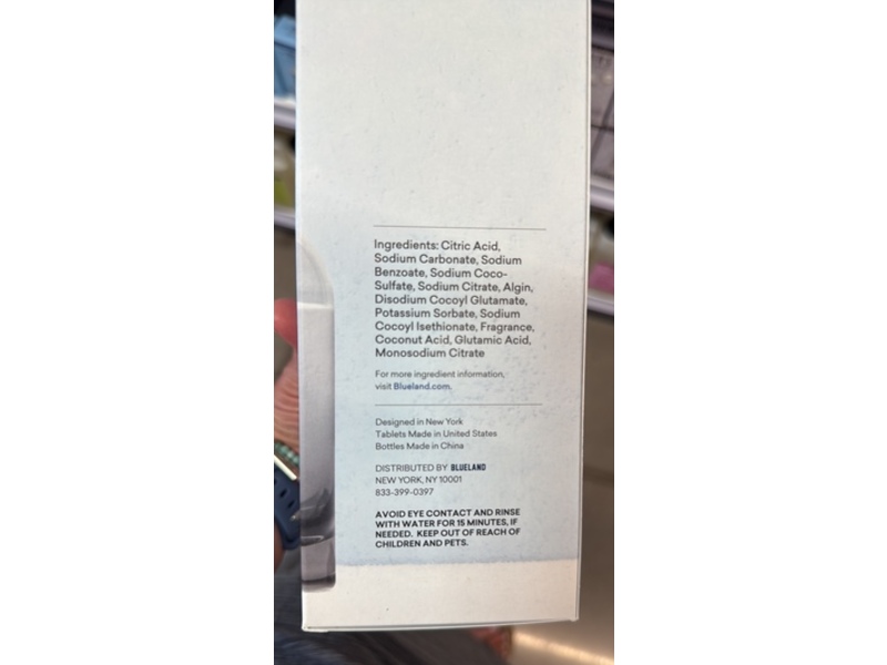 BlueLand Foaming Hand Soap, Perrine Lemon, 0.30 oz/8.7 g, 9 Count