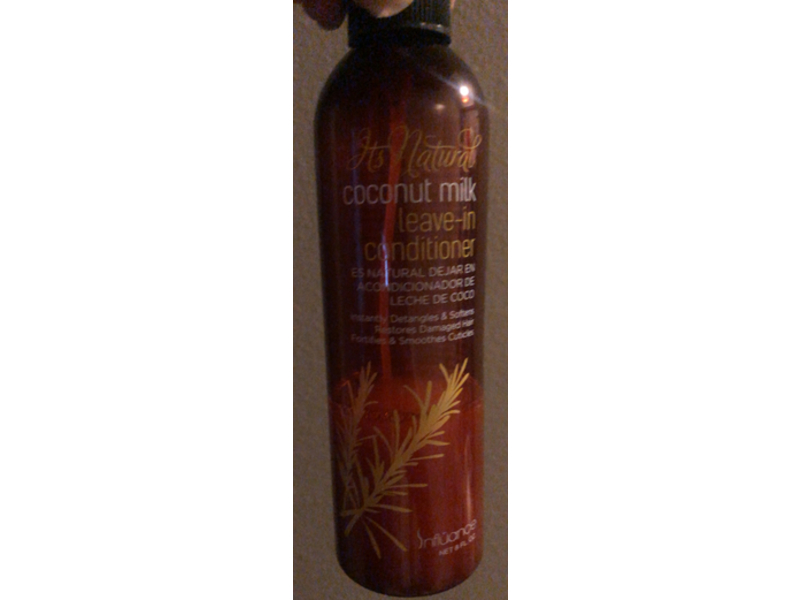 Influance It's Natural Coconut Milk Leave In Conditioner, 8 fl oz