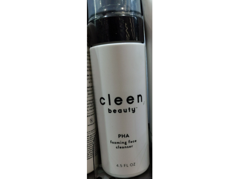 Cleen Beauty PHA Foaming Face Cleanser, 4.5 fl oz