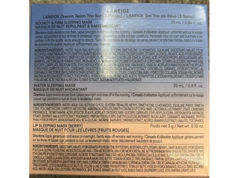 Laneige Dream Team Trio Set
