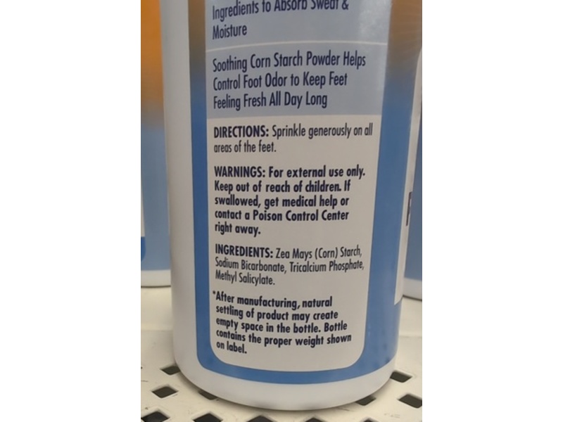 Arm & Hammer Talc Free Foot Powder, 5 oz/142 g, Pack Of 2