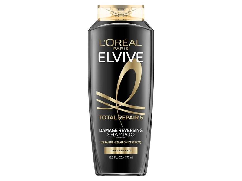 L'Oreal Paris Elvive Total Repair 5 Damaged Reversing Shampoo, 12.6 fl oz/375 mL