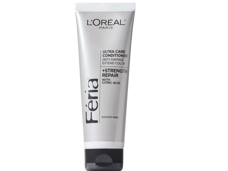 L'Oreal Feria Strength Repair Ultra Care Conditioner, Citric Acid, 6 fl oz/175 mL