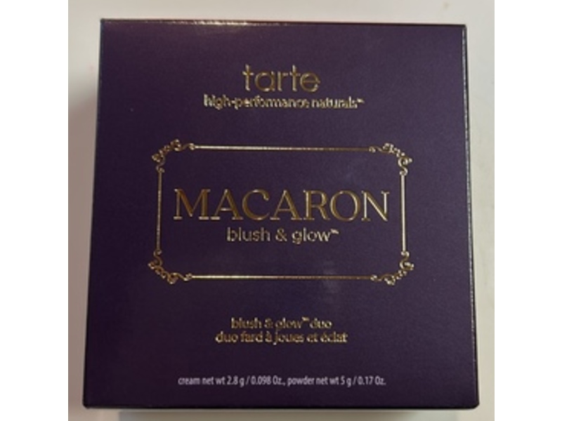 Tarte Macaron Blush & Glow Duo, Strawberry Bliss, 0.098 oz/2.8 g