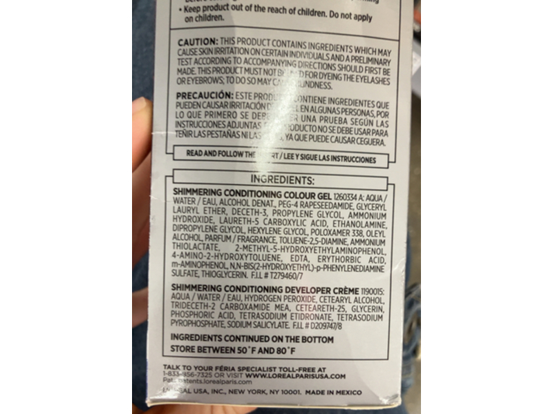 L’Oréal Paris Multi-faceted Shimmering Colour, M26 Violet Eclipse, 1 Application