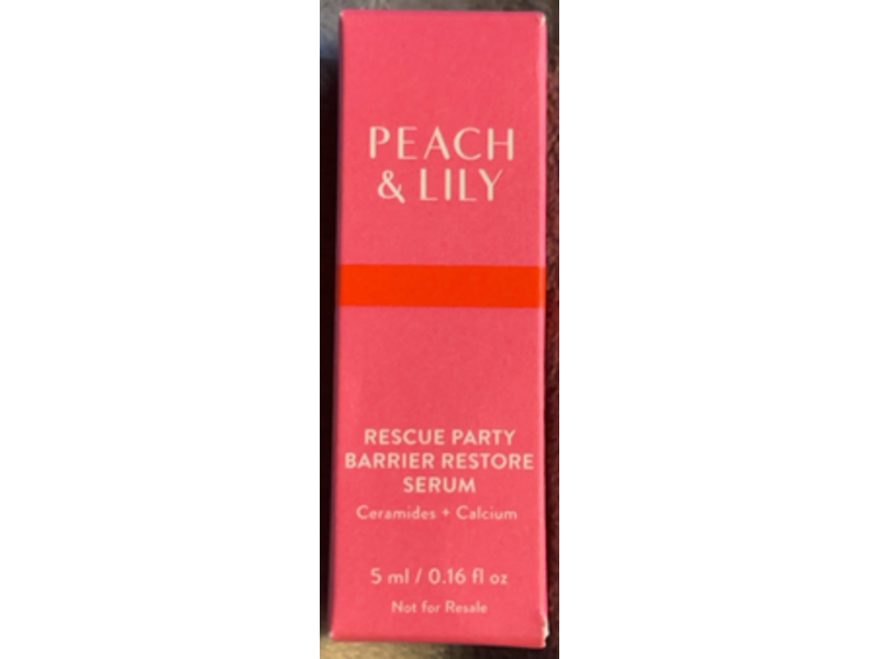Peach & Lily Rescue Party Barrier Restore Serum, 0.16 fl oz/5 mL