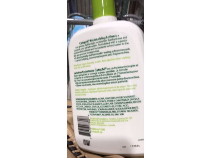 Cetaphil Moisturizing Lotion, Sensitive, 1 L