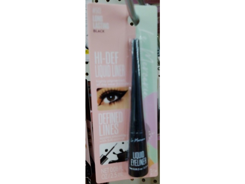 Le Mercerie Hi-Def Liquid Eyeliner, Black, 0.08 fl oz/ 2.5 mL