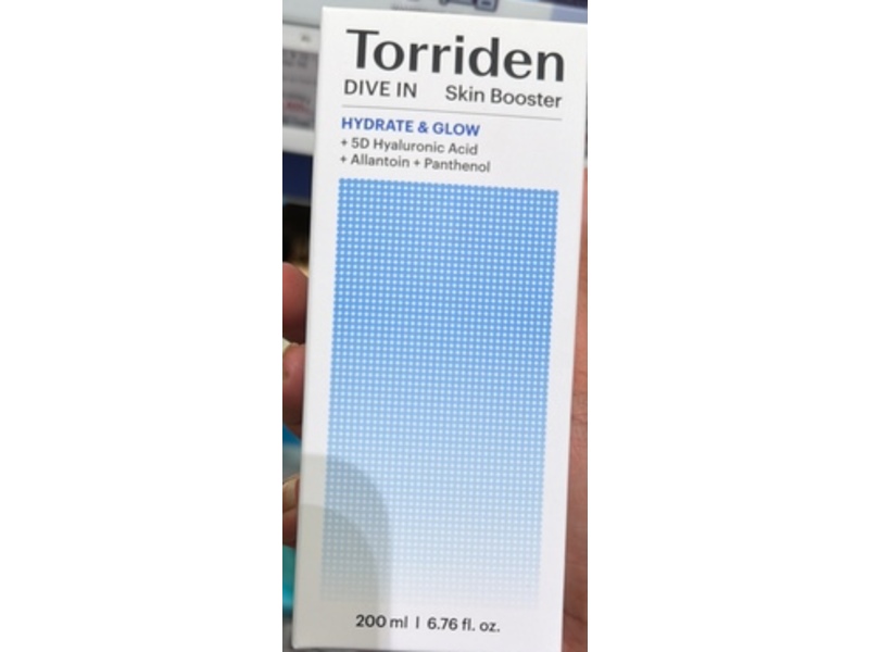 Torriden Dive In Skin Booster, 5D Hyaluronic Acid, Allantoin & Panthenol, 6.76 fl oz/200 mL
