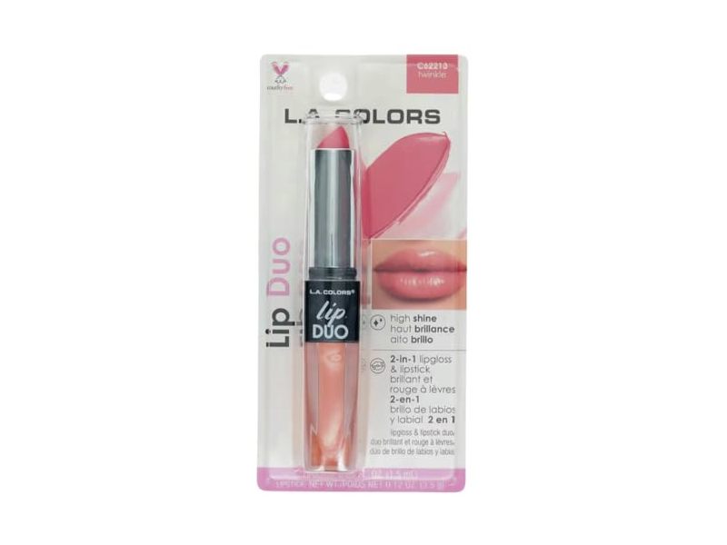 L.A. Colors Lipgloss & Lipstick Duo, Twinkle
