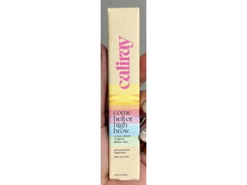 Caliray Come Hell Or High Brow Tubing Brow Gel, 0.14 fl oz/4 mL