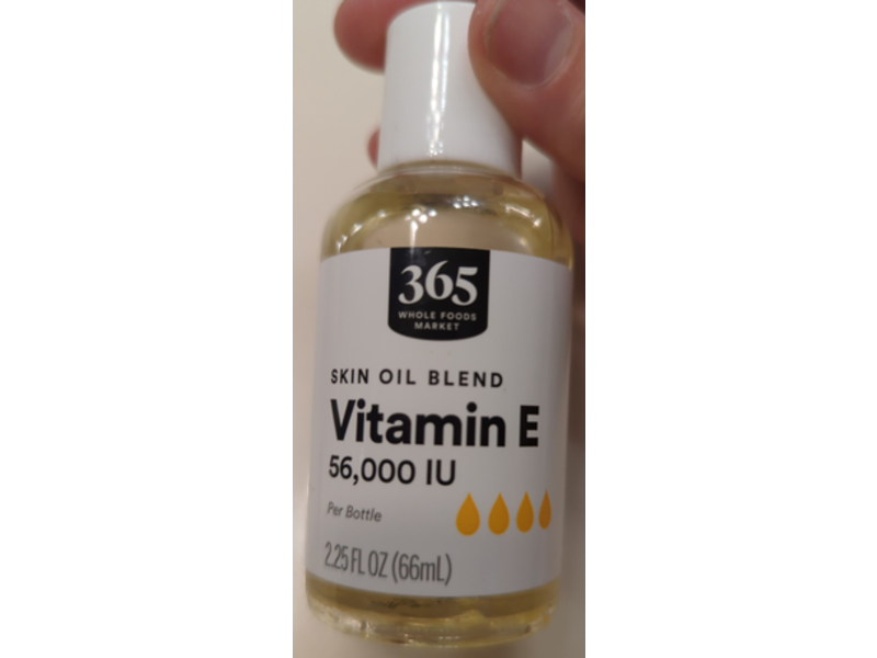 365 Everyday Value Skin Oil, Vitamin E, 2.25 fl oz/66 mL