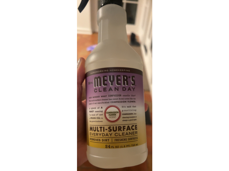 Mrs. Meyer's Clean Day Multi-Surface Everyday Cleaner, 24 fl oz/710 mL