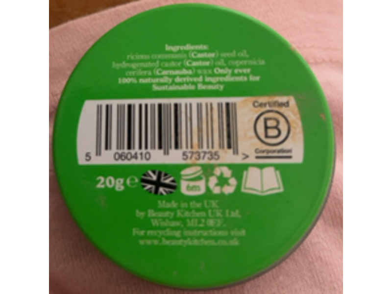 Beauty Kitchen Natruline Lip Treatment, 20 g