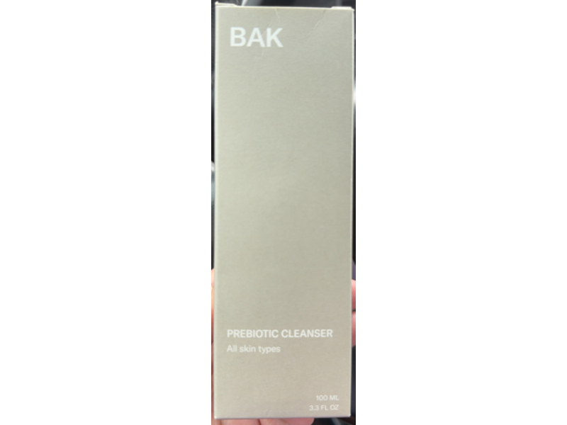 BAK Prebiotic Cleanser, 3.3 fl oz/100 mL