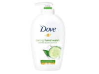 Dove Caring Hand Wash, Cucumber & Green Tea Scent, 8.45 oz/250 mL, Pack Of 2 - thumbnail 1