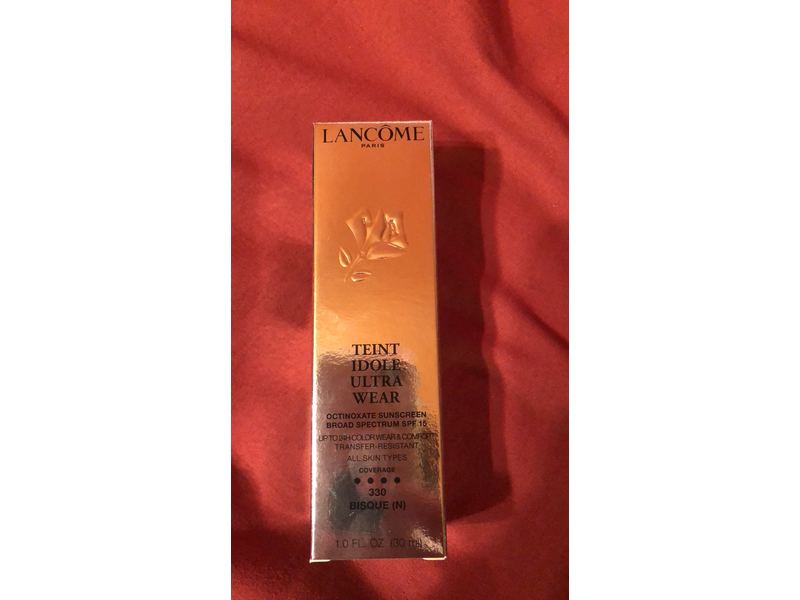 Lancome Teint Idole Ultra 24H Foundation SPF 15, 330 Bisque, 1.0 oz