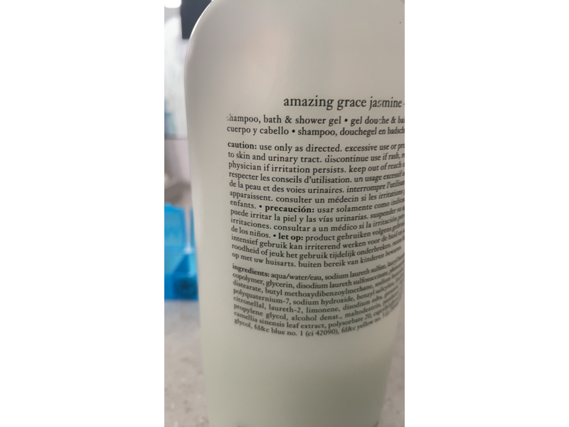 Philosophy Amazing Grace Shampoo, Bath & Shower Gel, Jasmine, 32 fl oz/946 mL