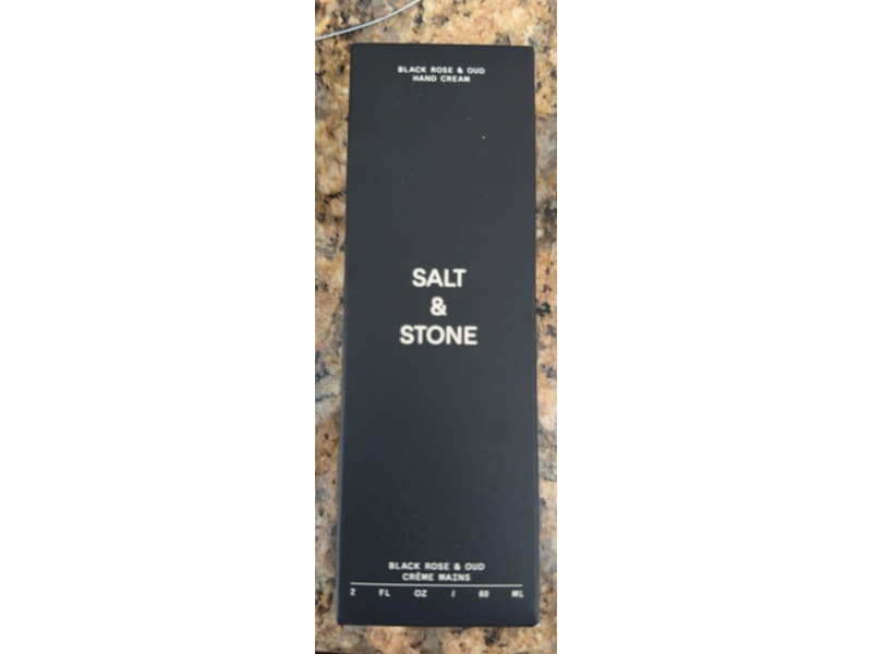 Salt & Stone Hand Cream, Black Rose & Oud, 2 fl oz/60 mL
