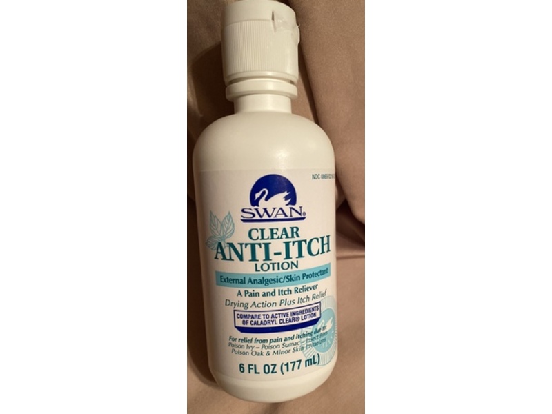 Swan Clear Anti itch Lotion, 6 fl oz/177 mL