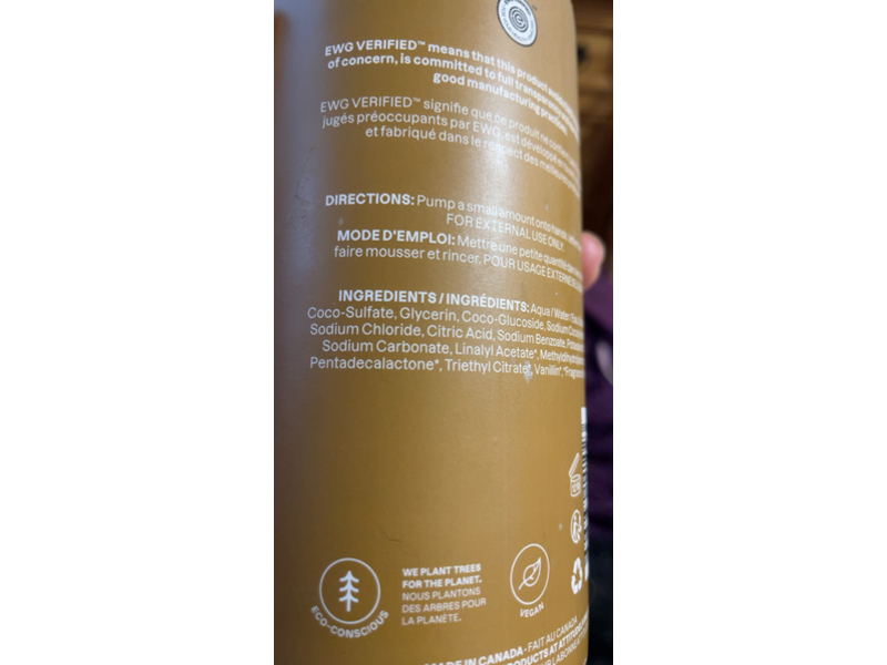 Atitude Natural Care Hand Soap, Vanilla Caramel, 16 fl oz/473 mL