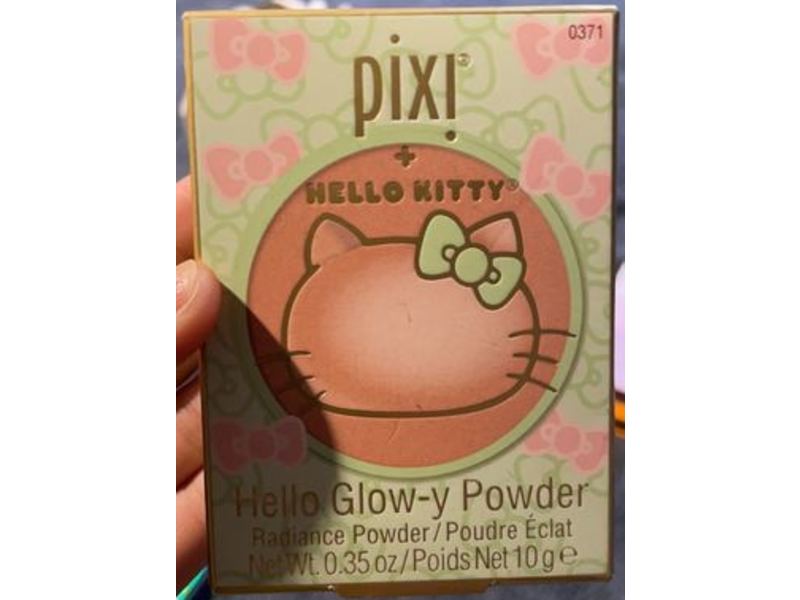 Pixi + Hello Kitty Highlighting Pressed Powder, Friendly Blush, 0.36 oz/10 g